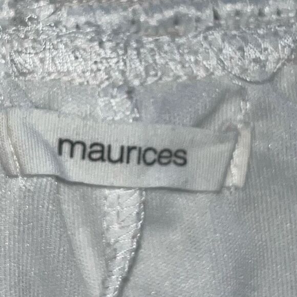 Maurice’s Rewind Women’s Size Small Set of 2 Lace Overlay Shorts Black White - Picture 8 of 9